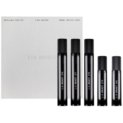 L:A Bruket 290 Refillable Face Kit Normal/Oily Skin