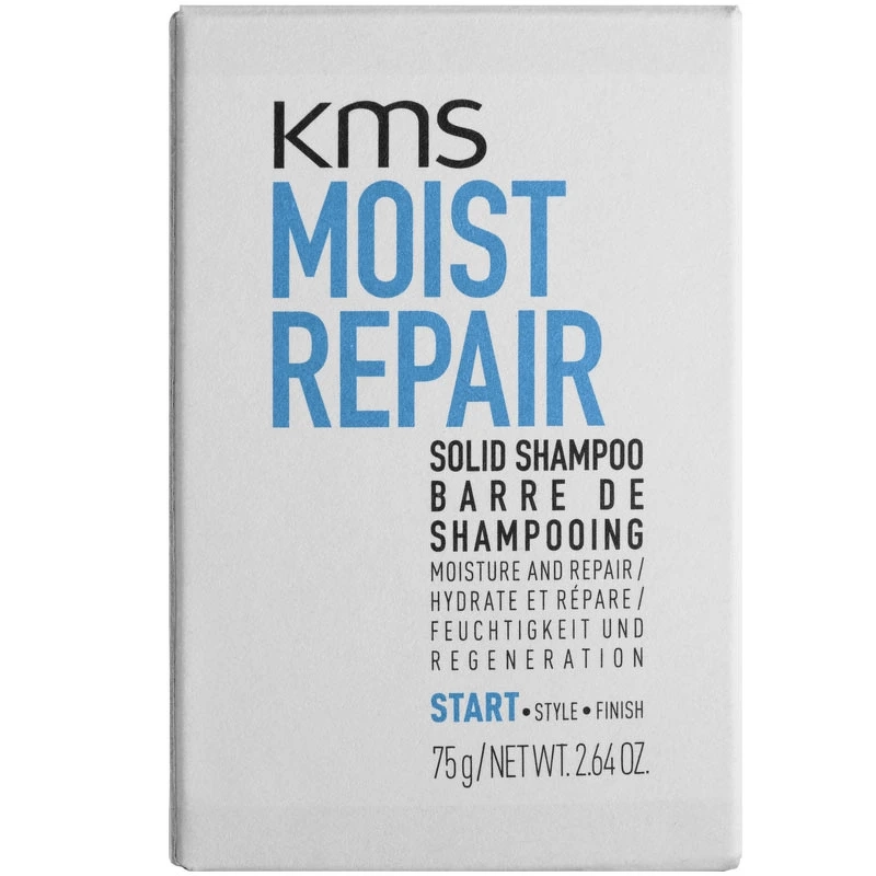 Se KMS MoistRepair Solid Shampoo Bar 75 gr. hos NiceHair.dk