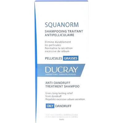 Ducray Squanorm Anti-Dandruff Treatment Shampoo 200 ml