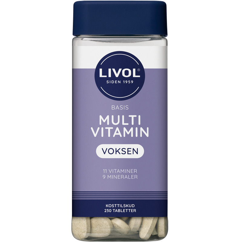 Livol Multivitamin Basis - 230 stk - Livol