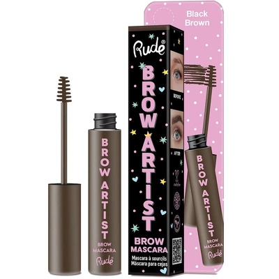 Rude Cosmetics Brow Artist Brow Mascara 3,5 ml - Black Brown