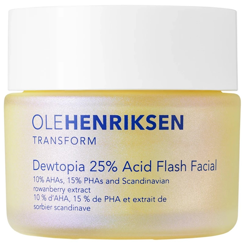 Se Ole Henriksen Transform Dewtopia 25% Acid Flash Facial 50 ml hos NiceHair.dk