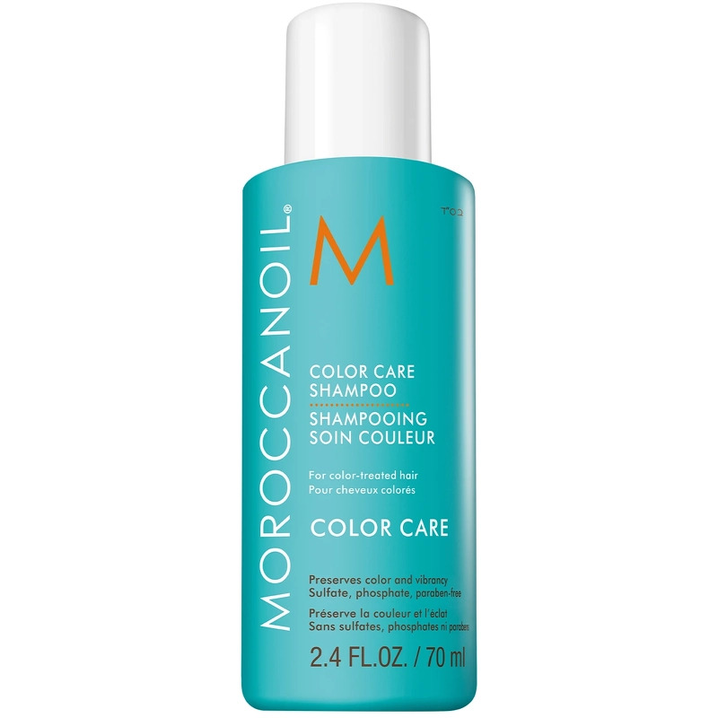 Se Moroccanoil Color Care Shampoo 70 ml hos NiceHair.dk