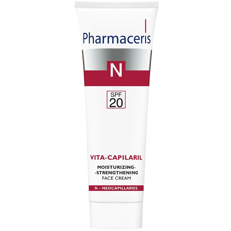 Pharmaceris N Vita Capilaril Moisturizing & Strengthening Face Cream SPF 20 - 50 ml thumbnail
