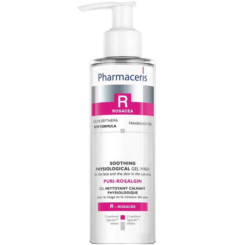 4: Pharmaceris R Puri-Rosalgin Soothing Physiological Face Gel Wash 190 ml