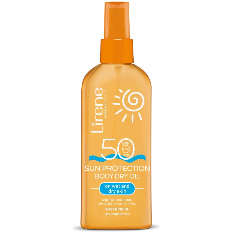 Lirene Sun Protection Body Dry Oil SPF 50 - 150 ml thumbnail