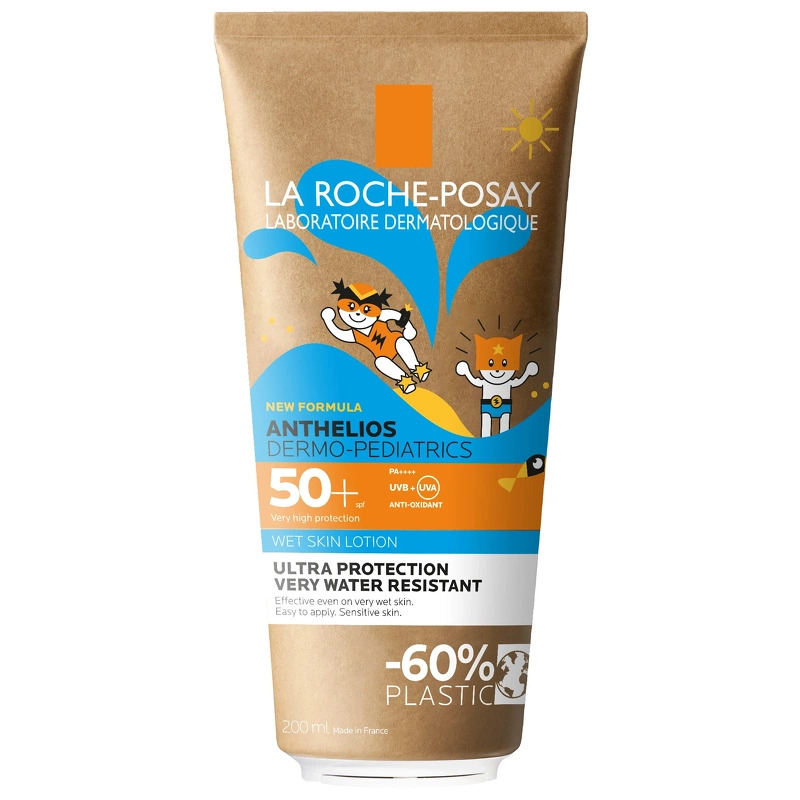 La Roche-Posay Anthelios Kids Wet Skin Sun Lotion SPF 50+ - 200 ml thumbnail