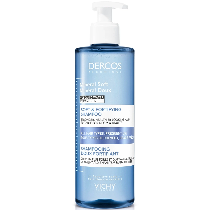 Vichy Dercos Soft og Fortifying Shampoo 400 ml
