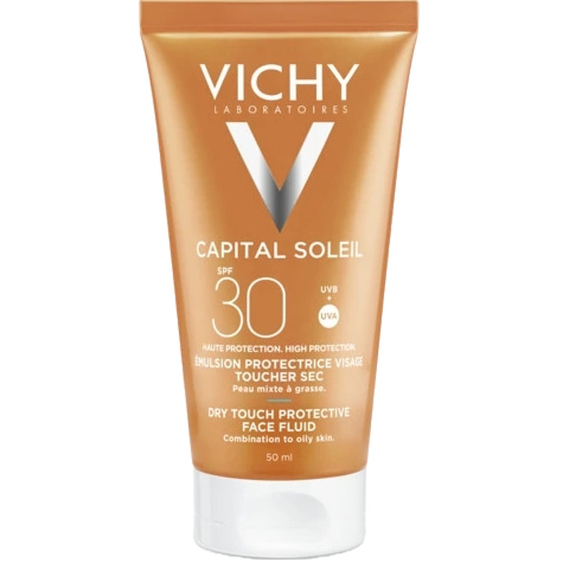 Vichy Capital Soleil Dry Touch Protective Face Fluid SPF 30 - 50 ml