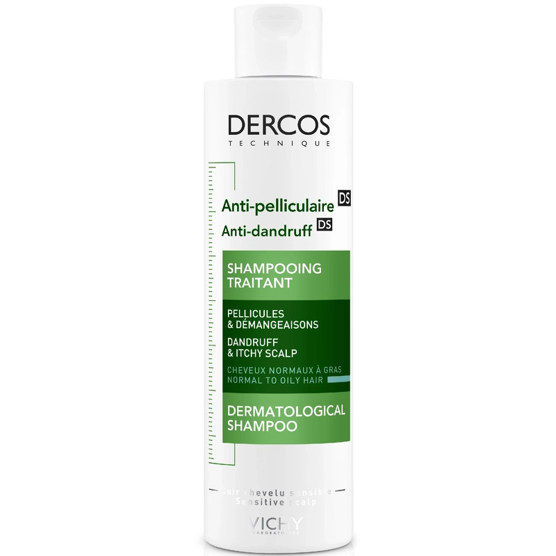 4: Vichy Dercos Technique Anti-Dandruff Shampoo Normal/Oily Hair 200 ml