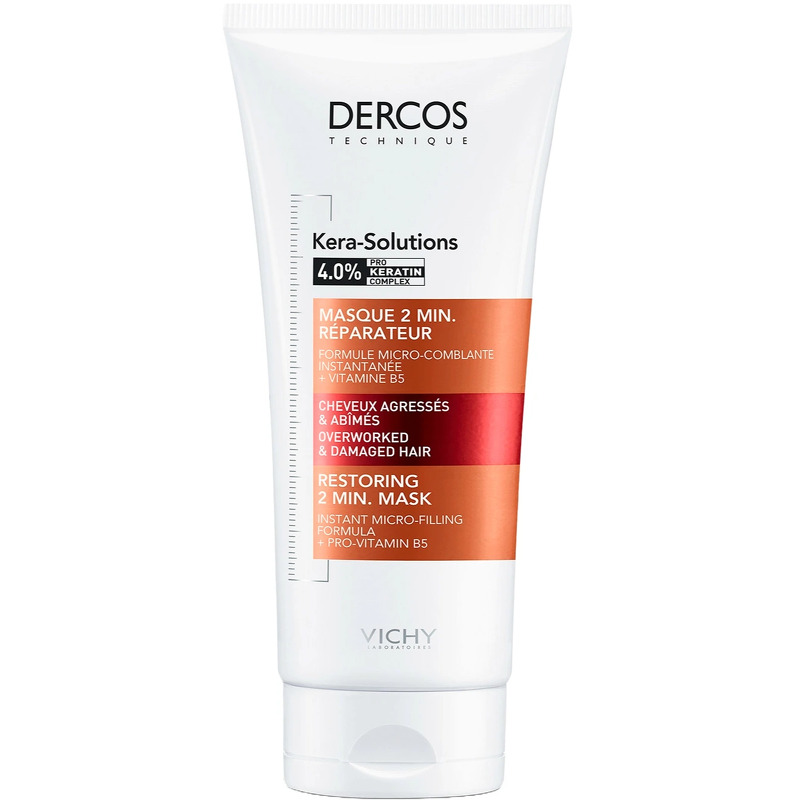VICHY Dercos Technique Kera-Solutions 2 Min. Mask 200 ml 200 stk