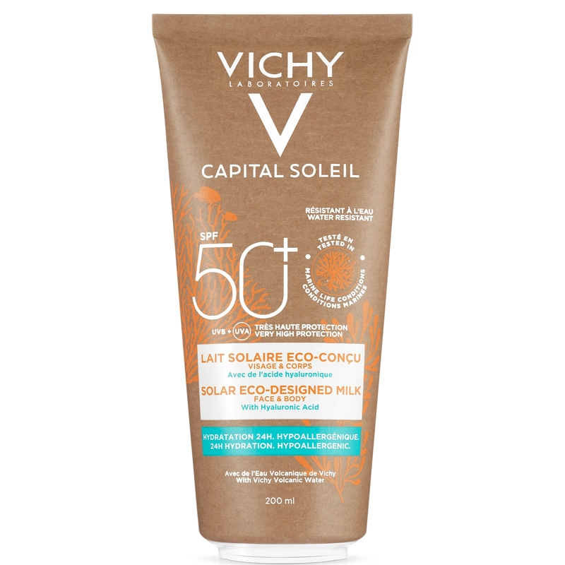 Vichy Capital Soleil Eco-Designed Milk SPF 50+ - 200 ml