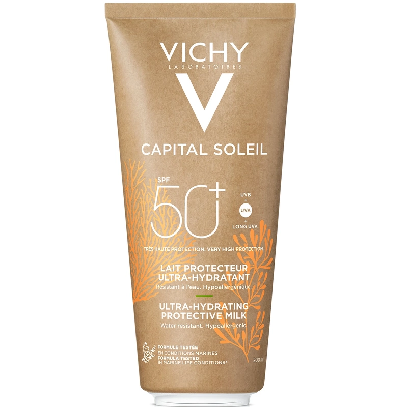 Vichy Capital Soleil Ultra Hydrating Protective Milk SPF 50+ – 200 ml