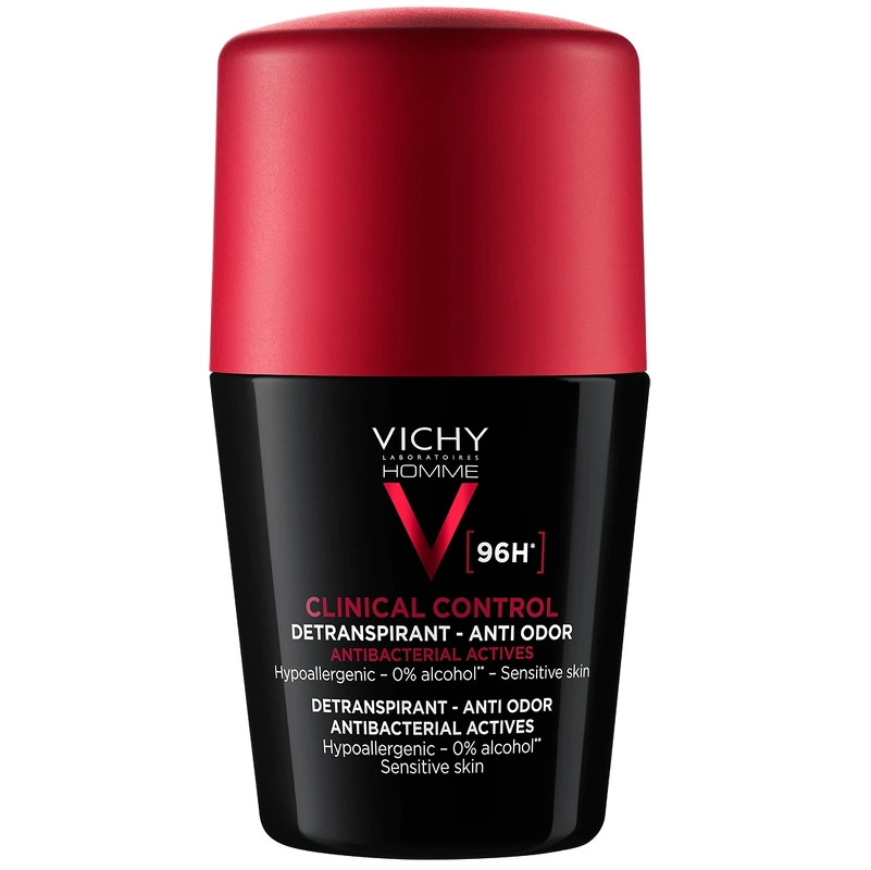 Vichy Homme Clinical Control 96H Roll-On Deodorant 50 ml