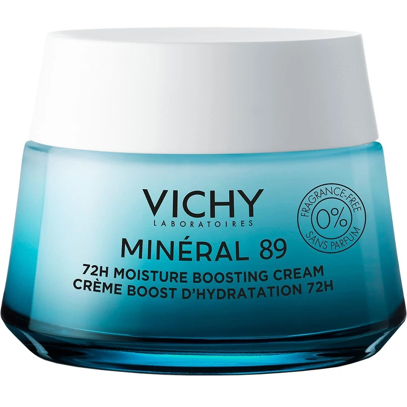 Vichy Mineral 89 72H Moisture Boosting Cream Fragrance Free 50 ml