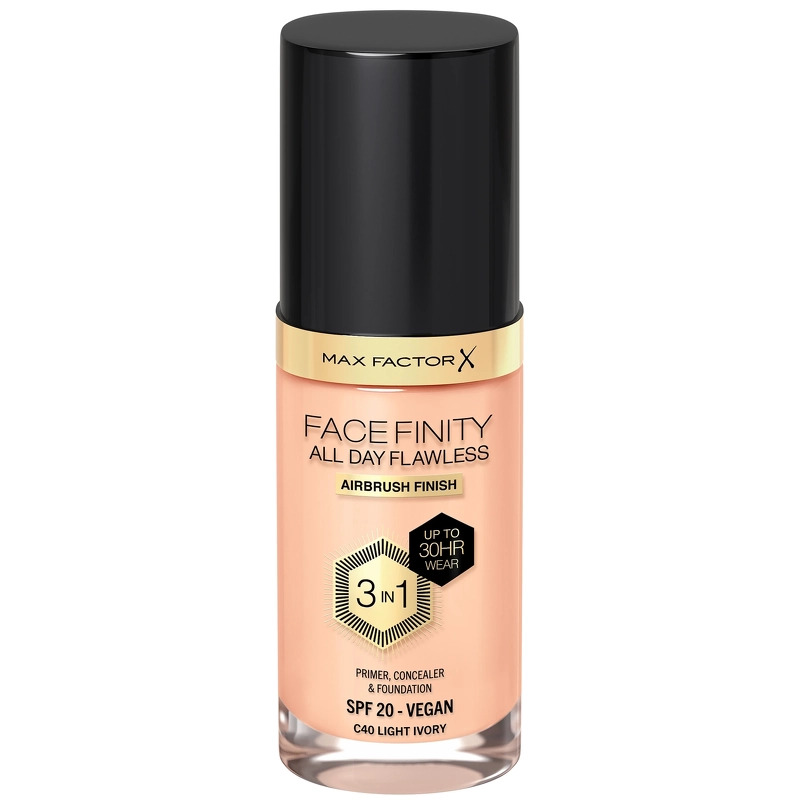 Max Factor Facefinity Flawless 3-In-1 Foundation Restage 30 ml - Light Ivory 040