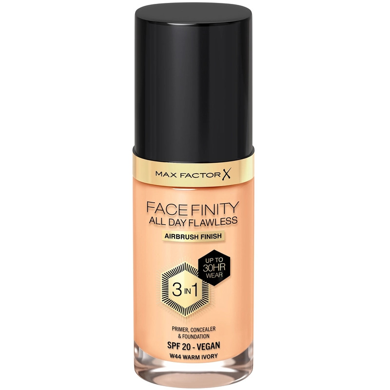 Max Factor Facefinity All Day Flawless 3-In-1 Foundation #W44 War