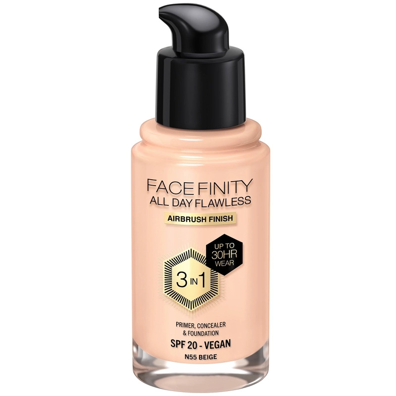 Max Factor Facefinity Flawless 3-In-1 Foundation Restage 30 ML - Beige N55