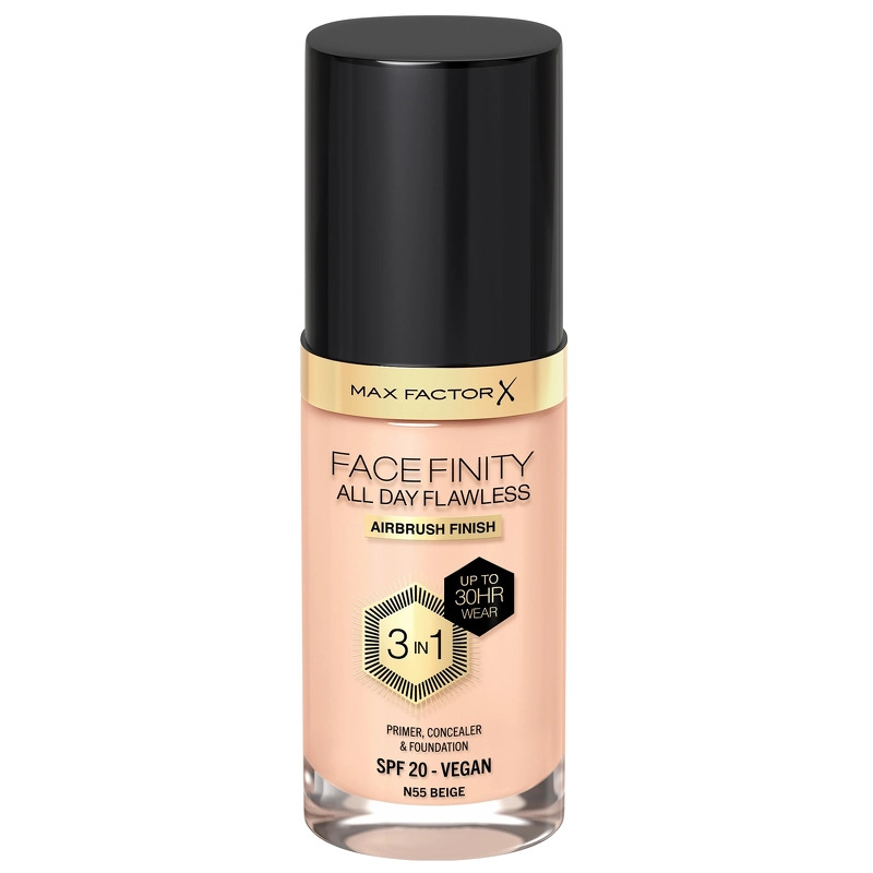 Max Factor All Day Flawless 3in1 Foundation 55 Beige