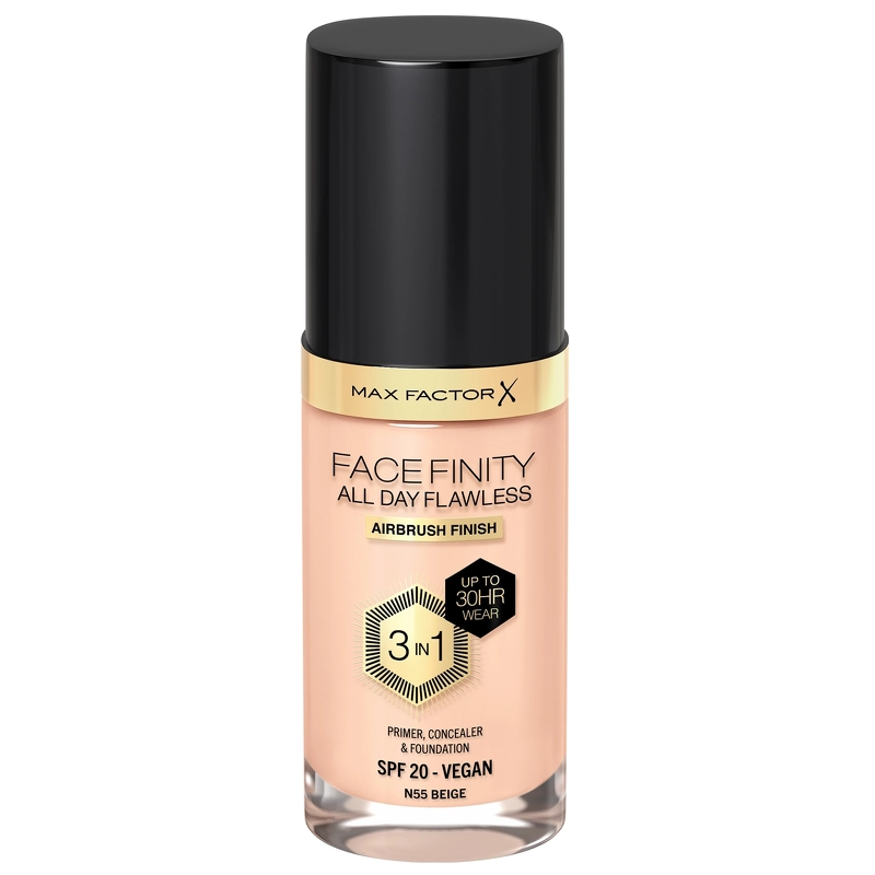 Max Factor Facefinity Flawless 3-In-1 Foundation Restage 30 ML - Beige N55 thumbnail