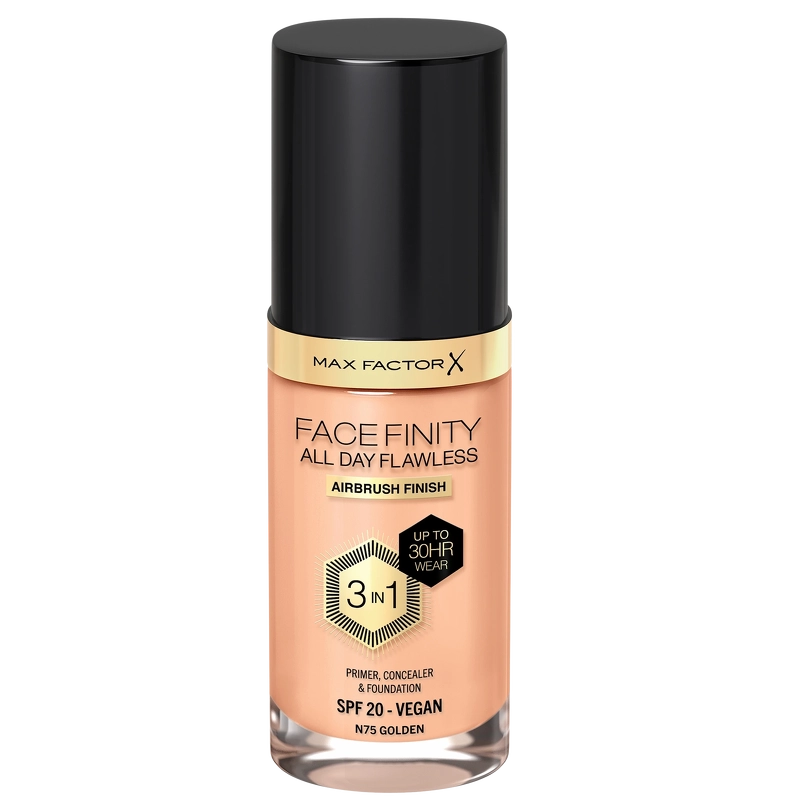 Max Factor Facefinity Flawless 3-In-1 Foundation Restage 30 ML - Golden 075 thumbnail