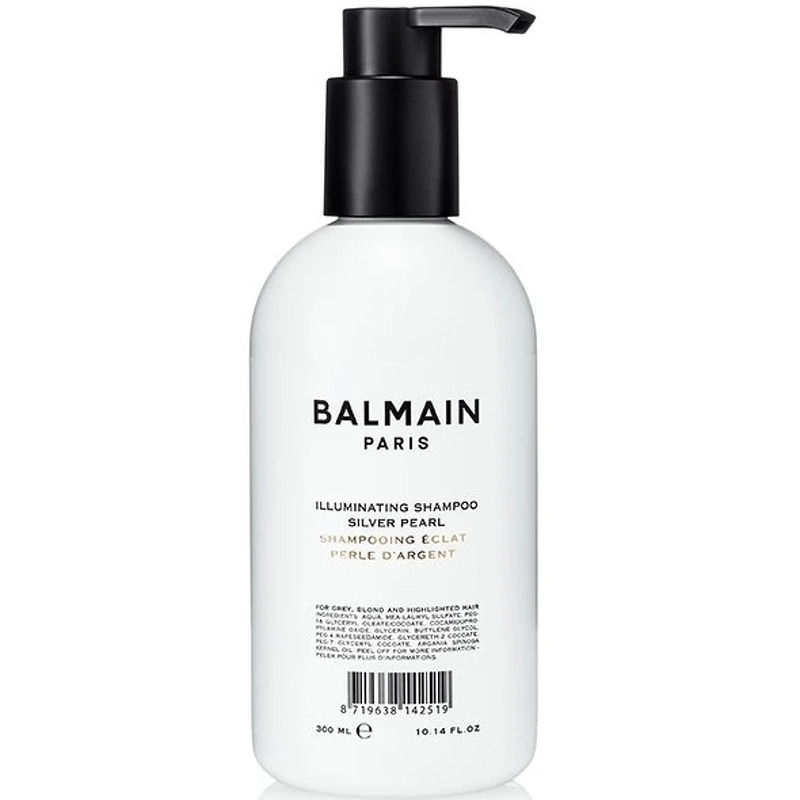 Se Balmain Care Illuminating Shampoo Silver Pearl 300 ml hos NiceHair.dk