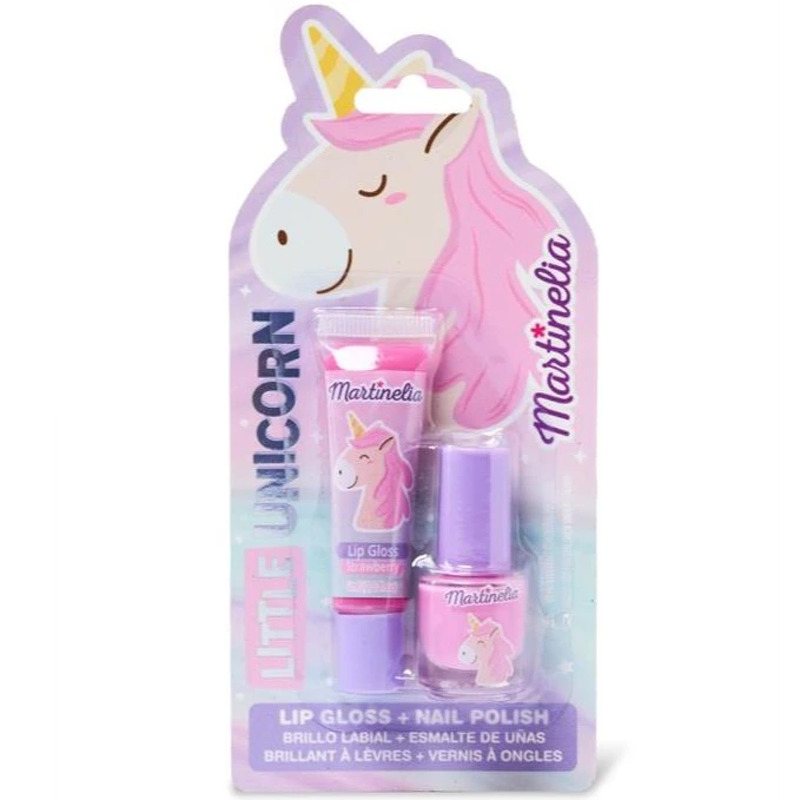 Martinelia Little Unicorn Nail & Lip set