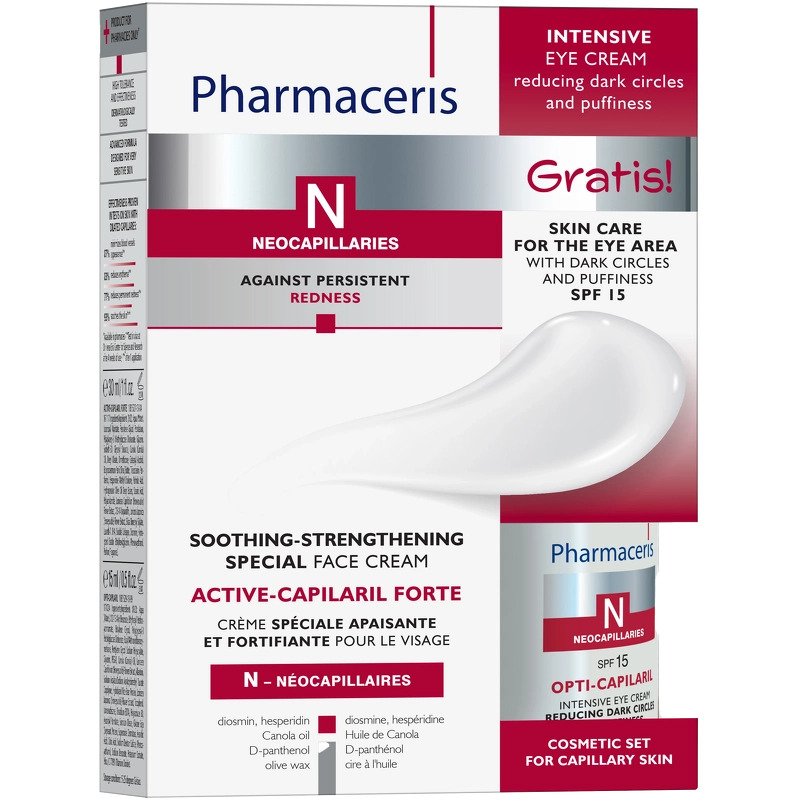 Se Pharmaceris N Active Capiraril & Opti Capilaril Gift Set (Limited Edition) hos NiceHair.dk