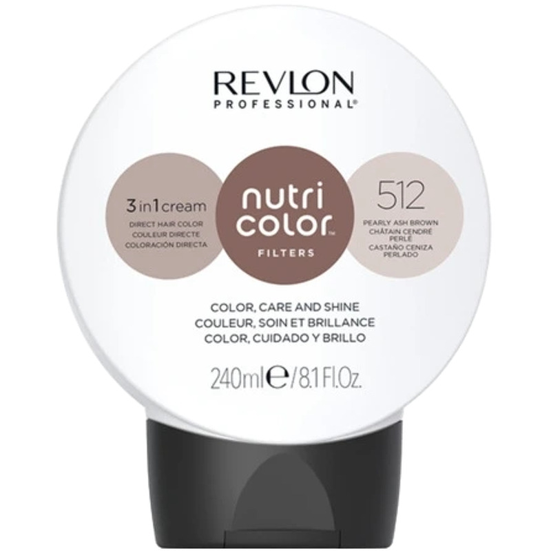 Revlon Nutri Color Filters 240 ml - 512 Pearly Ash Brown