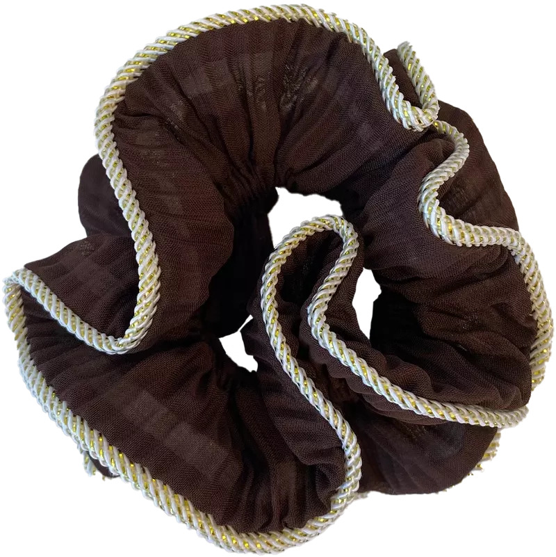 By Stær LILJE Scrunchie - Chocolate