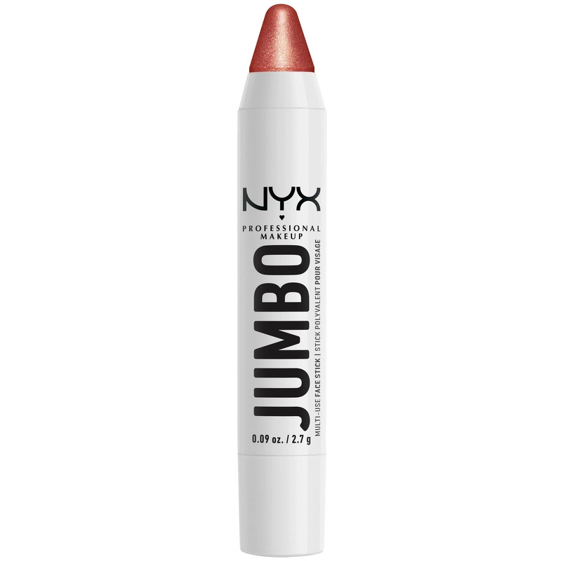 Se NYX Prof. Makeup Jumbo Multi-Use Face Stick 2,7 gr. - 03 Lemon Meringue hos NiceHair.dk