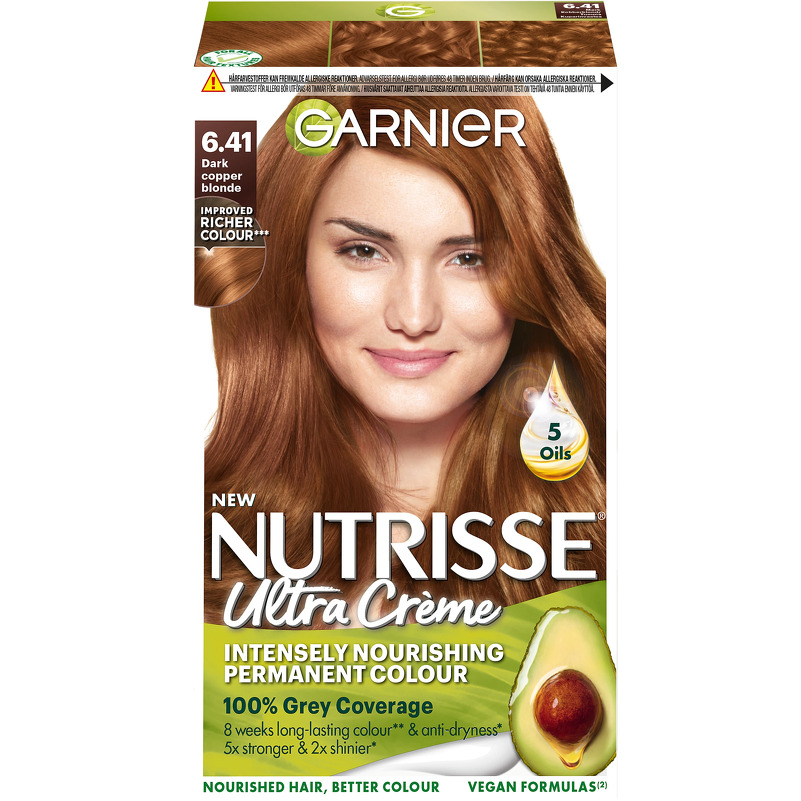 Garnier Nutrisse Ultra Créme - 6.41 Dark Copper Blonde