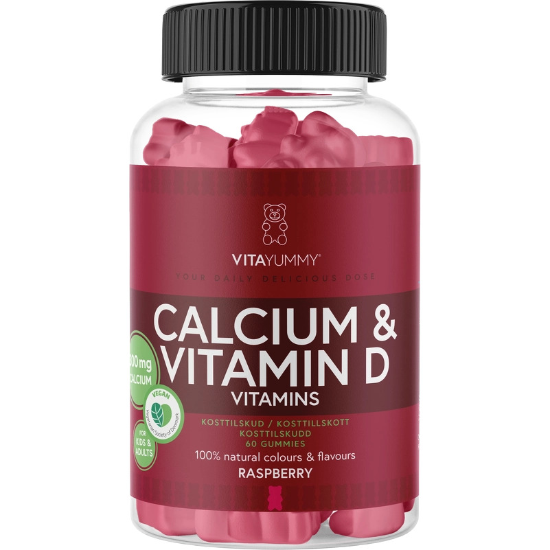 Se VitaYummy Calcium & Vitamin D (60 stk) hos NiceHair.dk