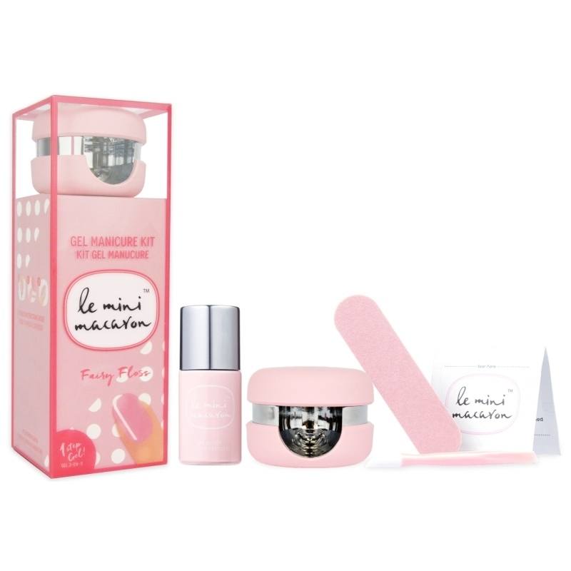 Le Mini Macaron Gel Manicure Kit - Fairy Floss thumbnail