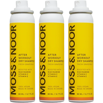 Moss & Noor After Workout Dry Shampoo Pocket Size 3 Pack