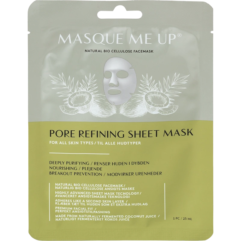 Se Masque Me Up Pore Refining Sheet Mask 1 Piece hos NiceHair.dk