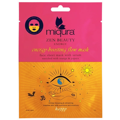 Miqura Zen Energy Face Sheet Mask 1 Pieces
