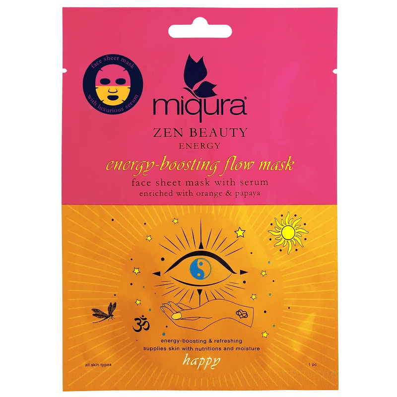 Miqura Zen Energy Face Sheet Mask 1 Pieces thumbnail