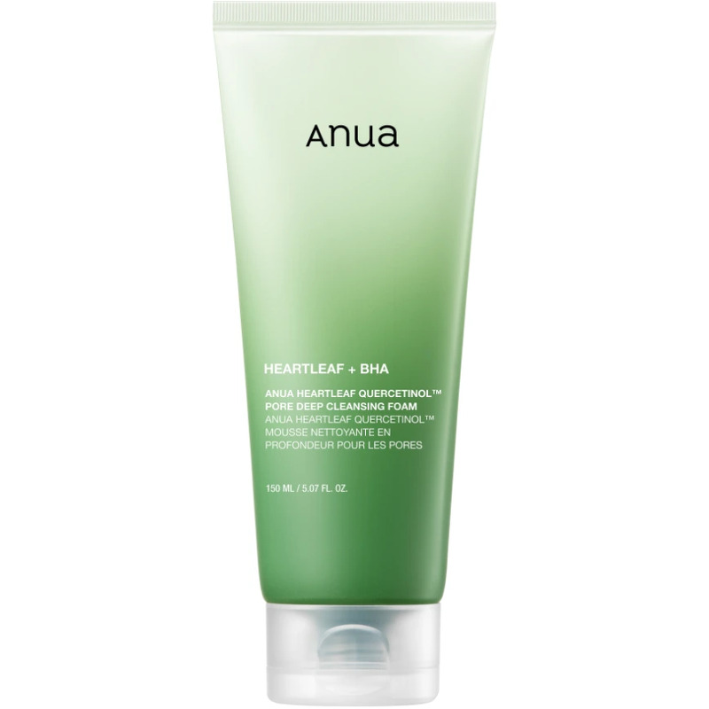 Anua Heartleaf Quercetinol Pore Deep Cleansing Foam 150ml 5.07 Fl.Oz