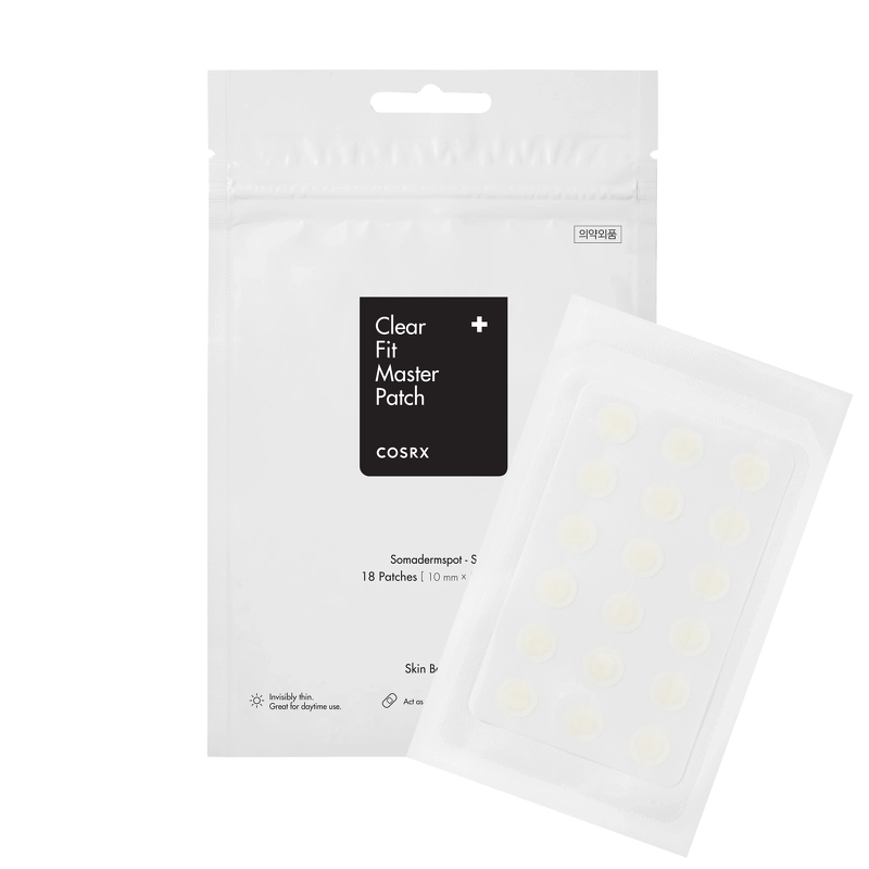 Se COSRX Master Patch Clear Fit Blemish Cover 18 Pieces hos NiceHair.dk