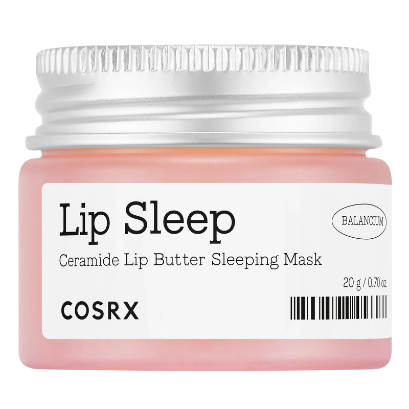 Se COSRX Balancium Lip Sleep Ceramide Lip Butter Sleeping Mask 20 gr. hos NiceHair.dk