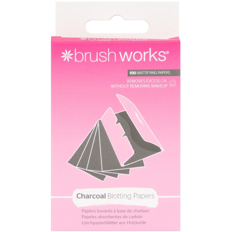 Brushworks Charcoal Blotting Papers 100 pieces
