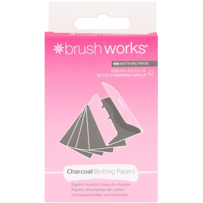 Brushworks Charcoal Blotting Papers 100 Pieces