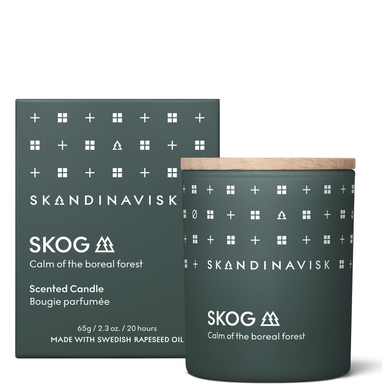 Se SKANDINAVISK SKOG Scented Candle 65 gr. hos NiceHair.dk