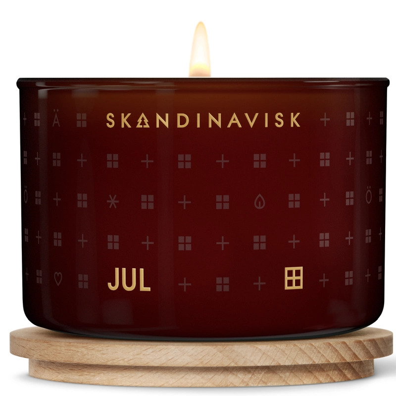 Se SKANDINAVISK JUL Scented Candle 90 gr. (Limited Edition) hos NiceHair.dk