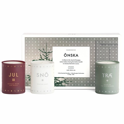 SKANDINAVISK ÖNSKA Mini Candle Set (Limited Edition)