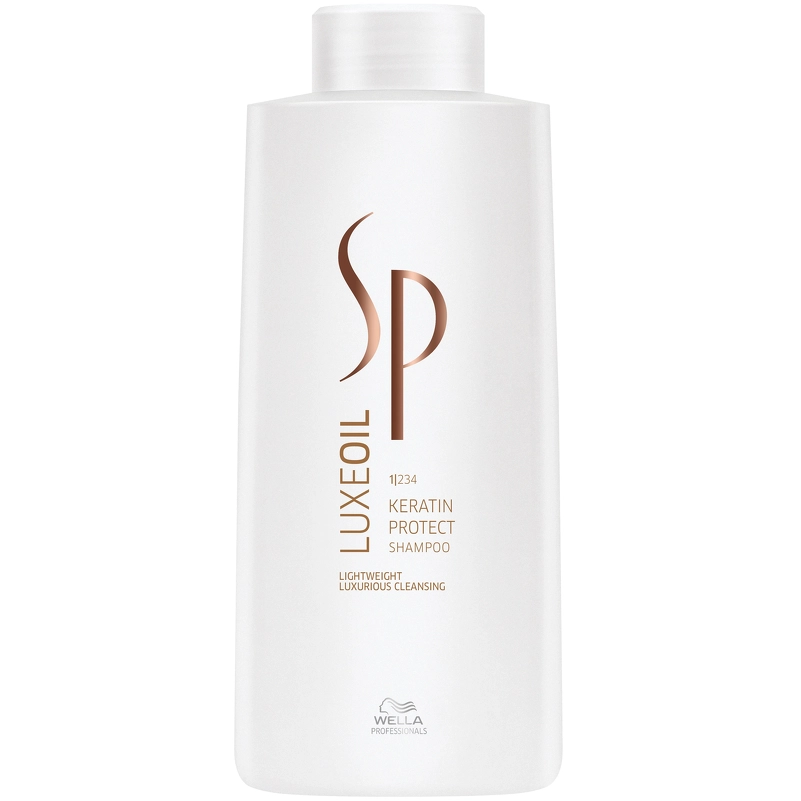 4: Wella Sp LuxeOil Keratin Protect Shampoo 1000 ml