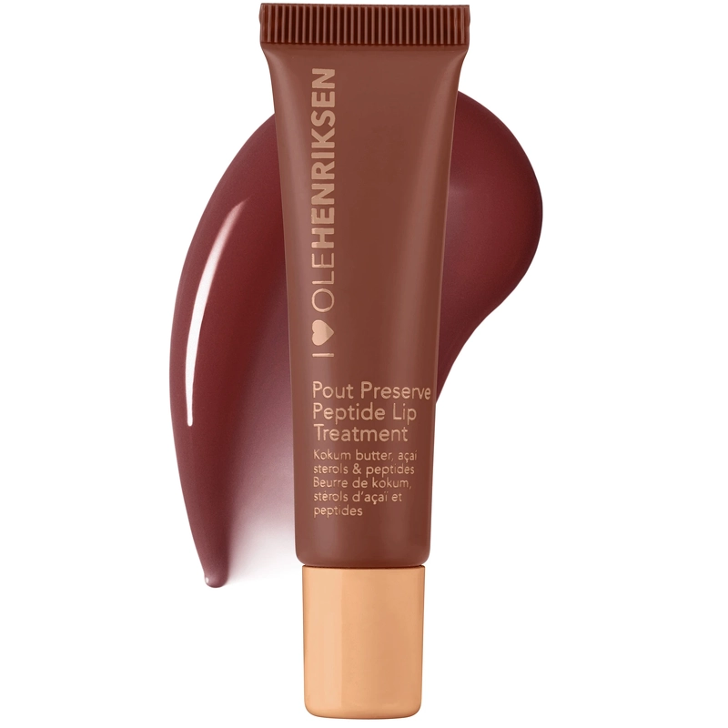Vintilbud Ole Henriksen Pout Preserve Peptide Lip Treatment 12 ml Cocoa Creme (Limited Edition) køb billig