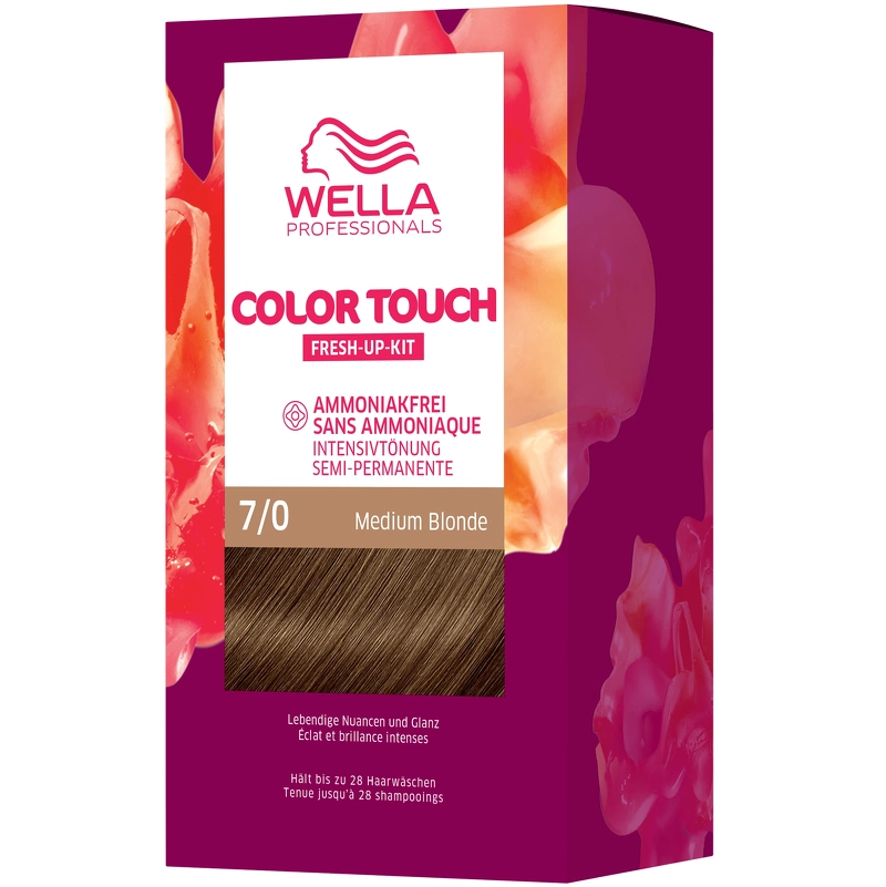 Se Wella Color Touch Pure Naturals - 7/0 Medium Blonde hos NiceHair.dk