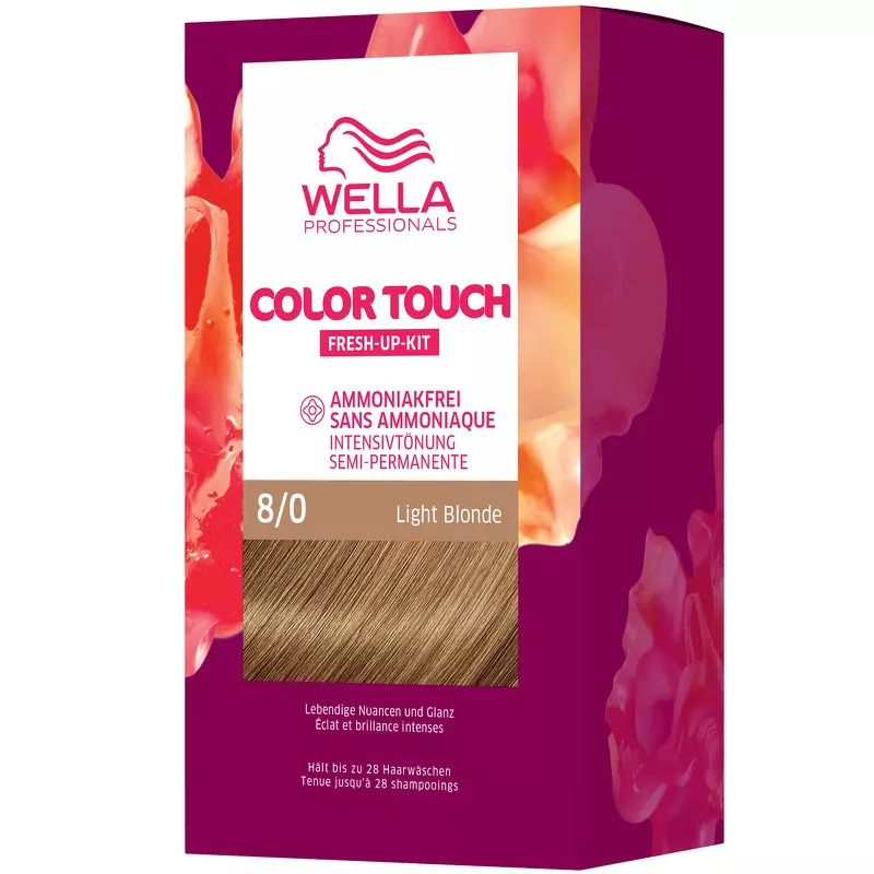 Se Wella Color Touch Pure Naturals - 8/0 Light Blonde hos NiceHair.dk